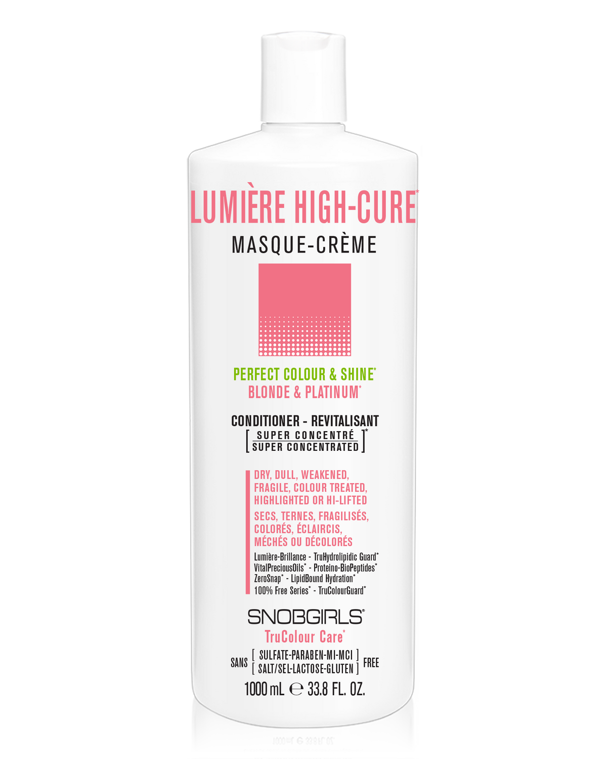 LUMIERE HIGHCURE Shampoo Conditioner Duo 1000 mL