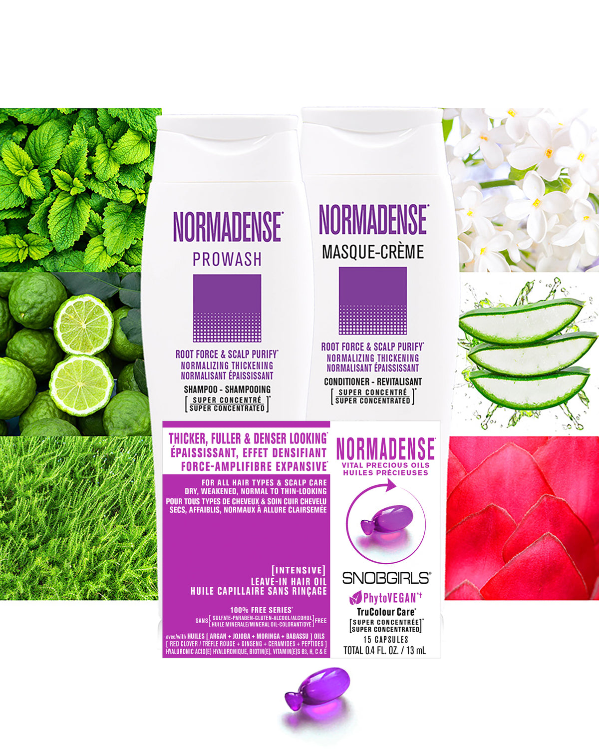 NORMADENSE 1 Shampoo Conditioner Duo 1000 mL