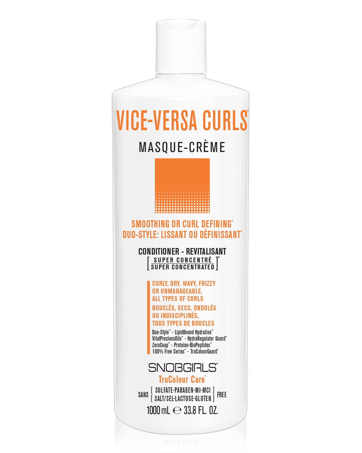 VICE-VERSA CURLS Shampoo Conditioner Duo 1000 mL